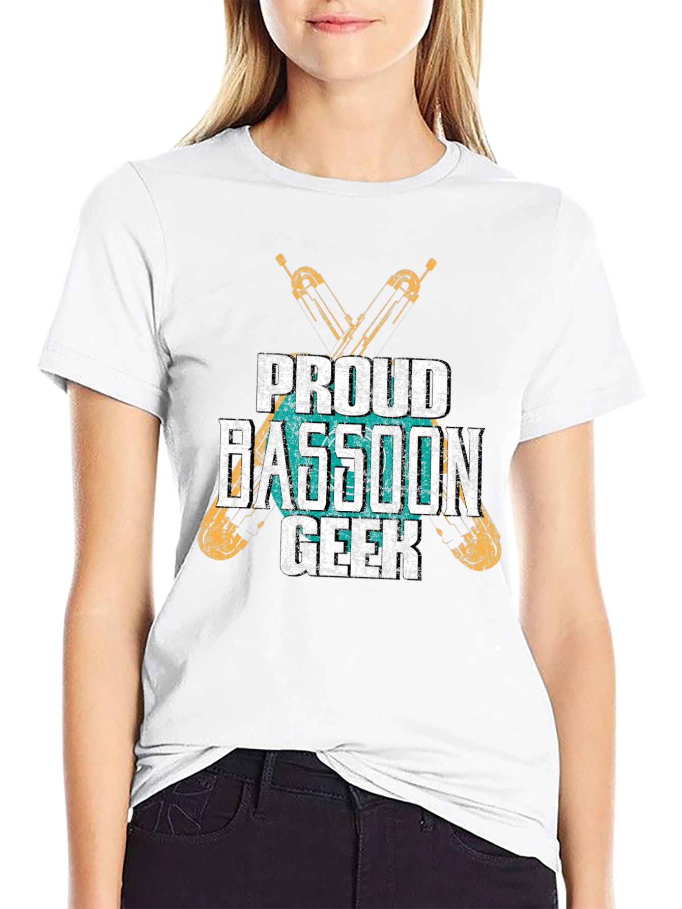 Proud Bassoon Geek T-Shirt - Musician Apparel