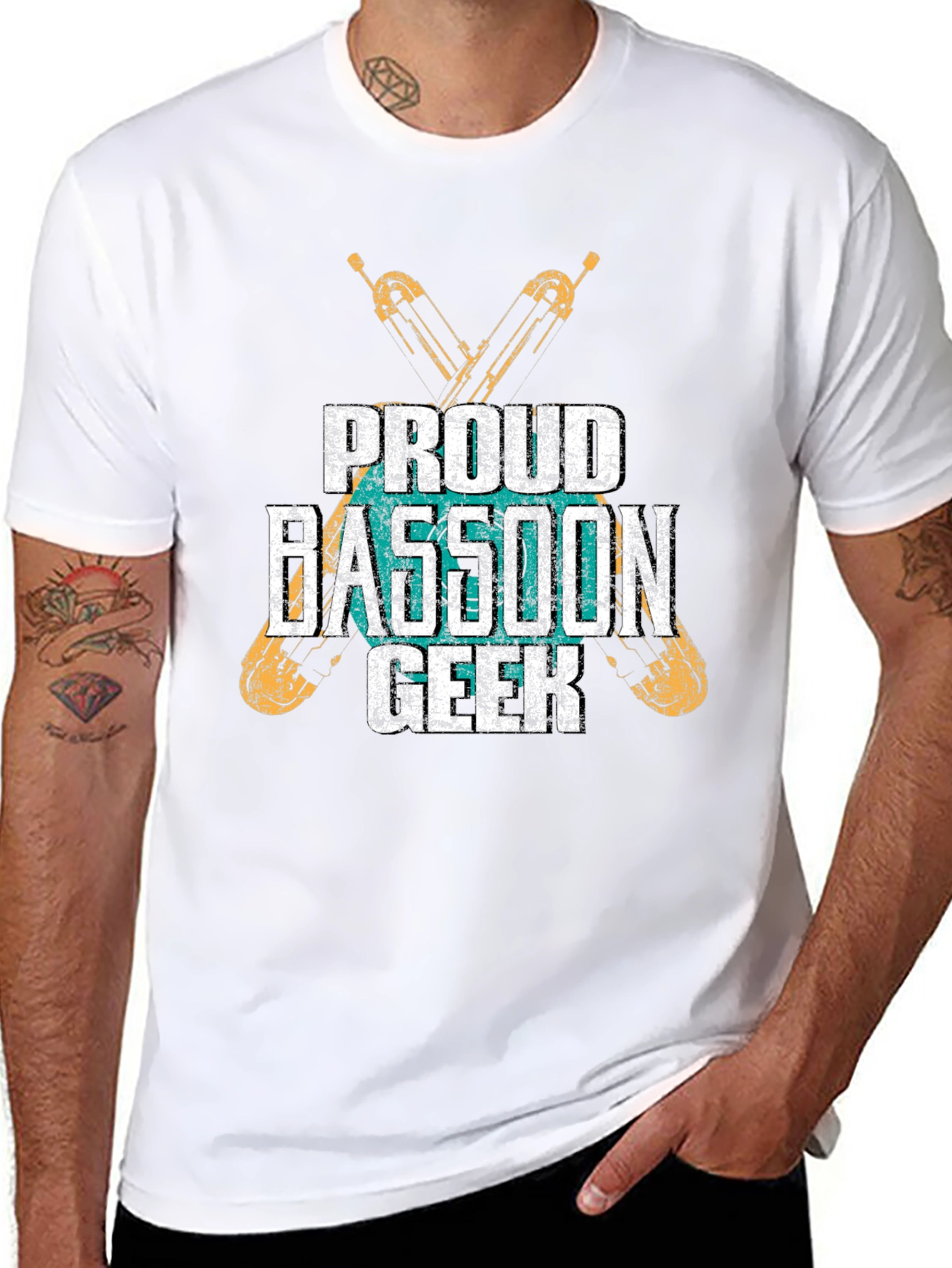 Proud Bassoon Geek T-Shirt - Musician Apparel