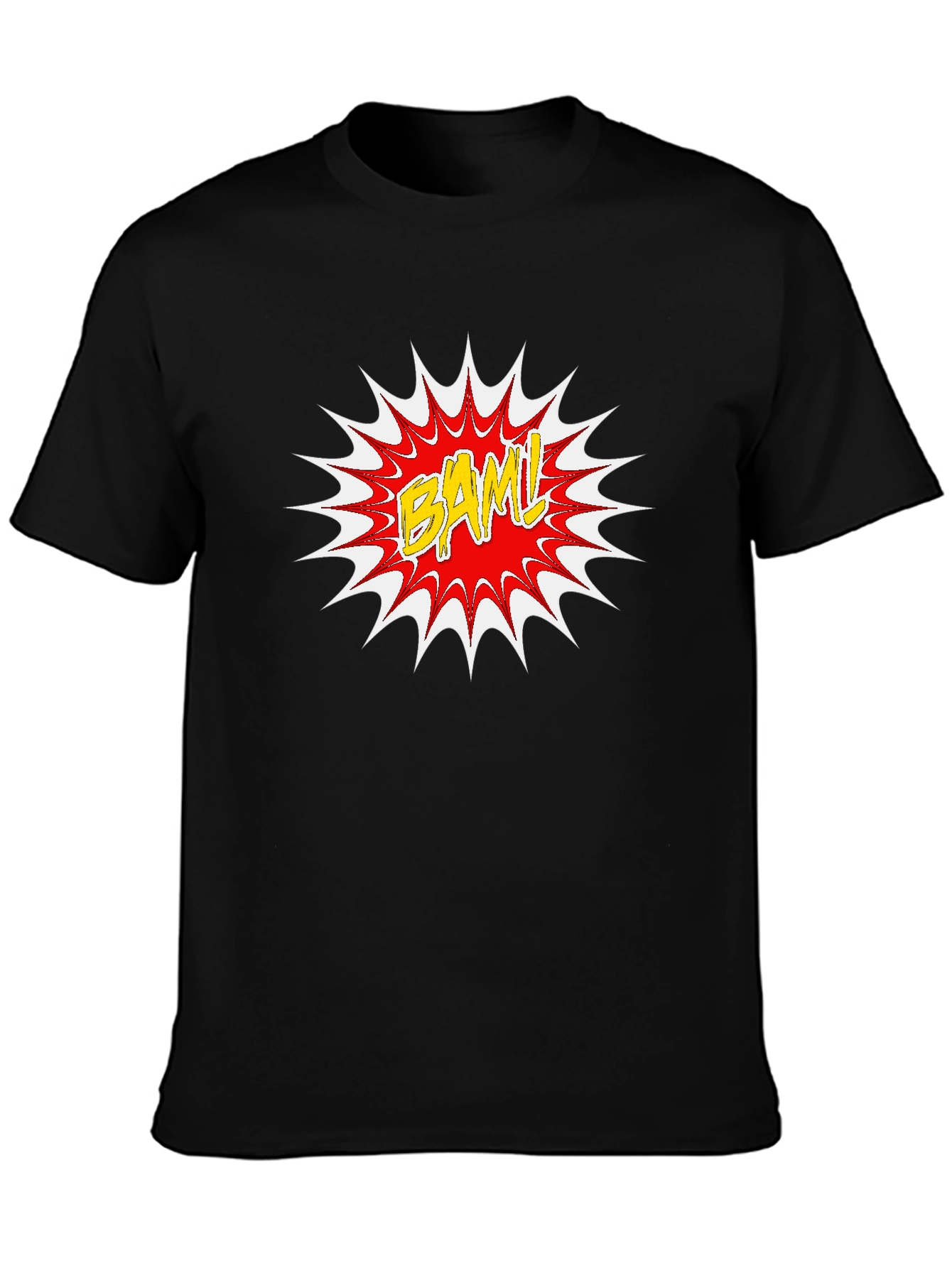 BAML! Graphic Print Black T-Shirt