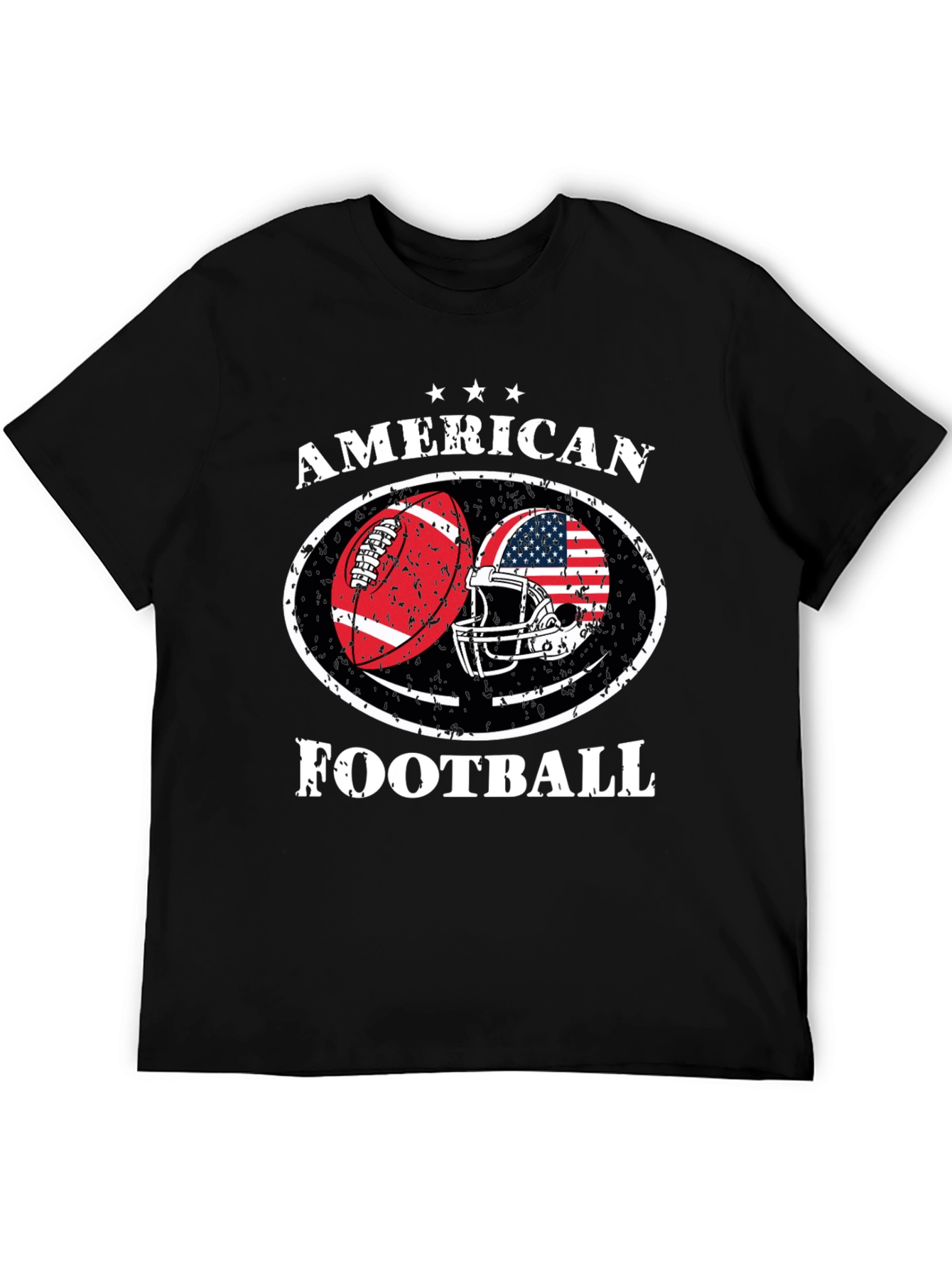 American Football Patriotic T-Shirt
