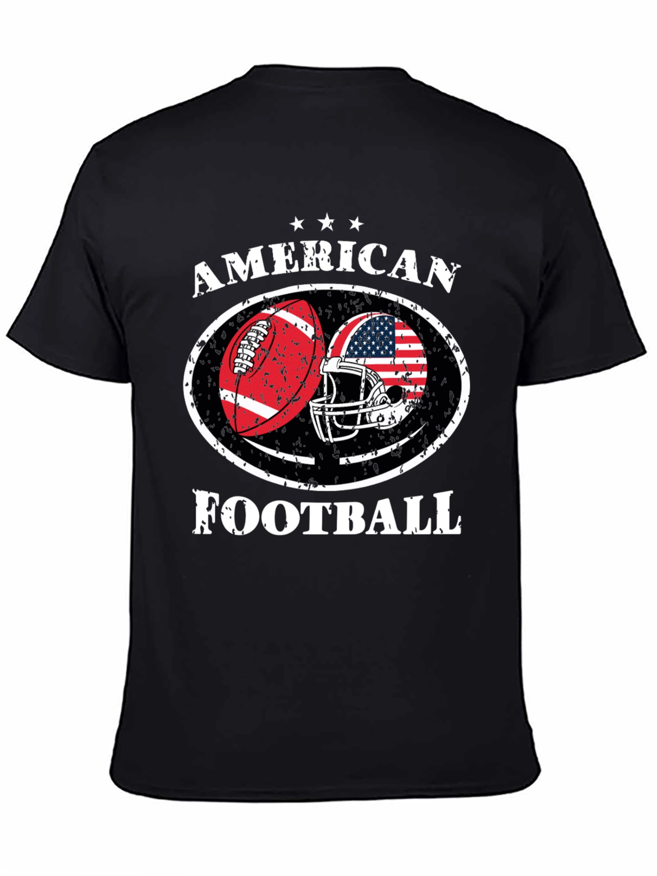 American Football Patriotic T-Shirt