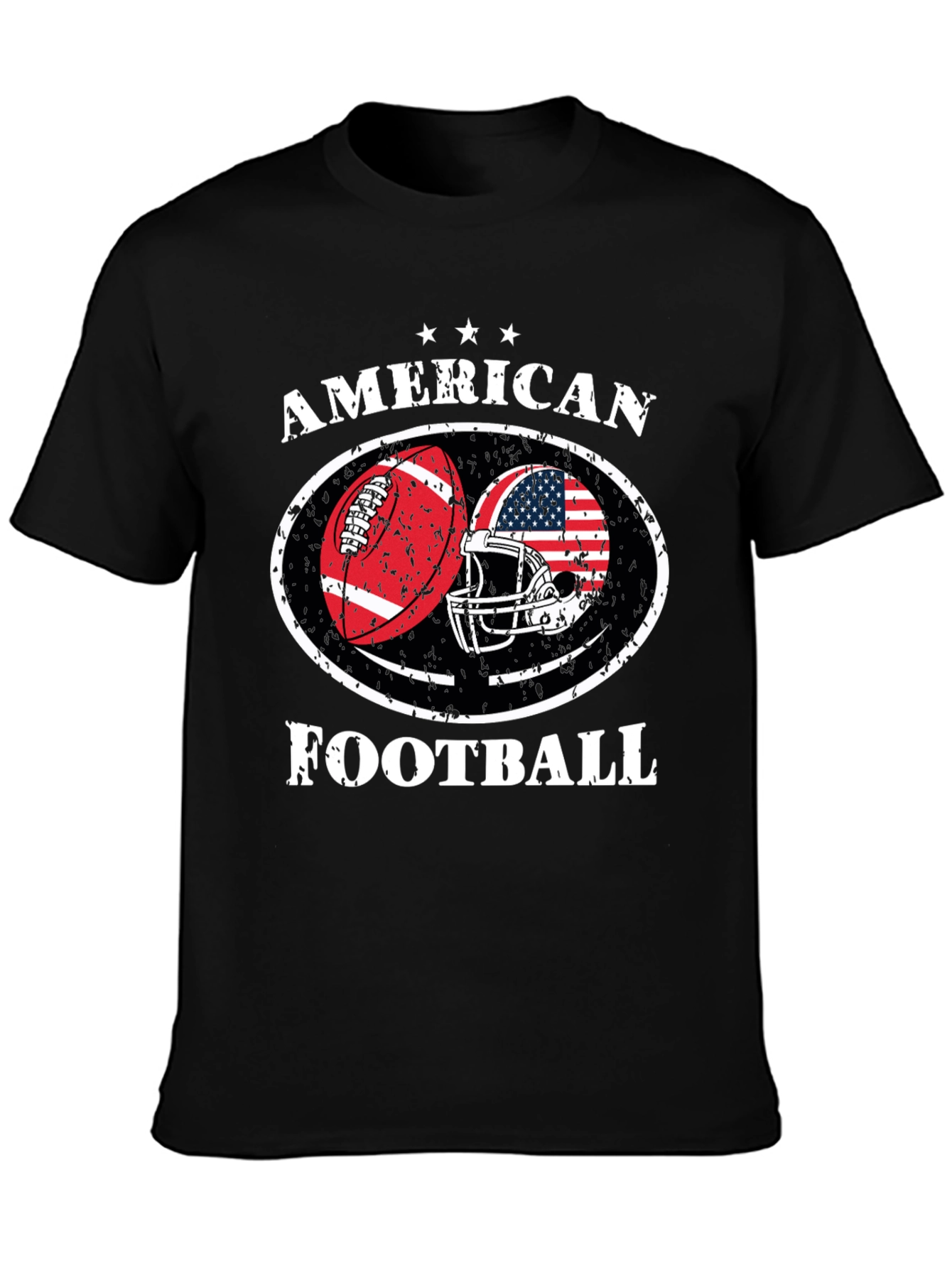 American Football Patriotic T-Shirt