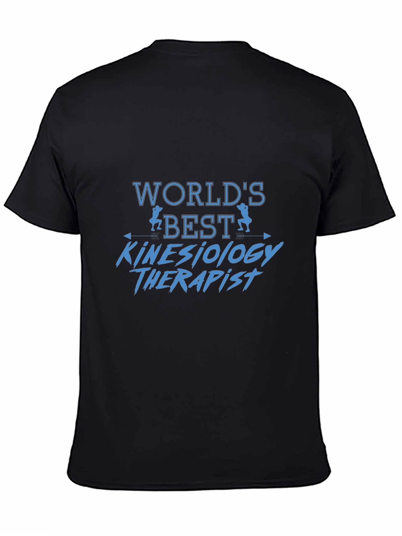 Worlds Best Kinesiology Therapist Black T-Shirt