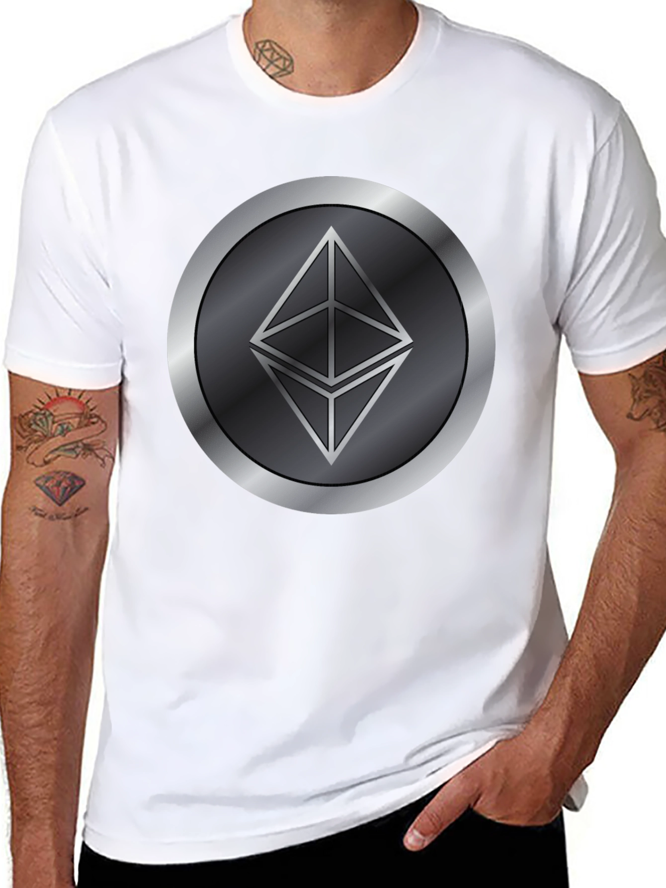 Ethereum Logo T-Shirt - Crypto Coin Tee