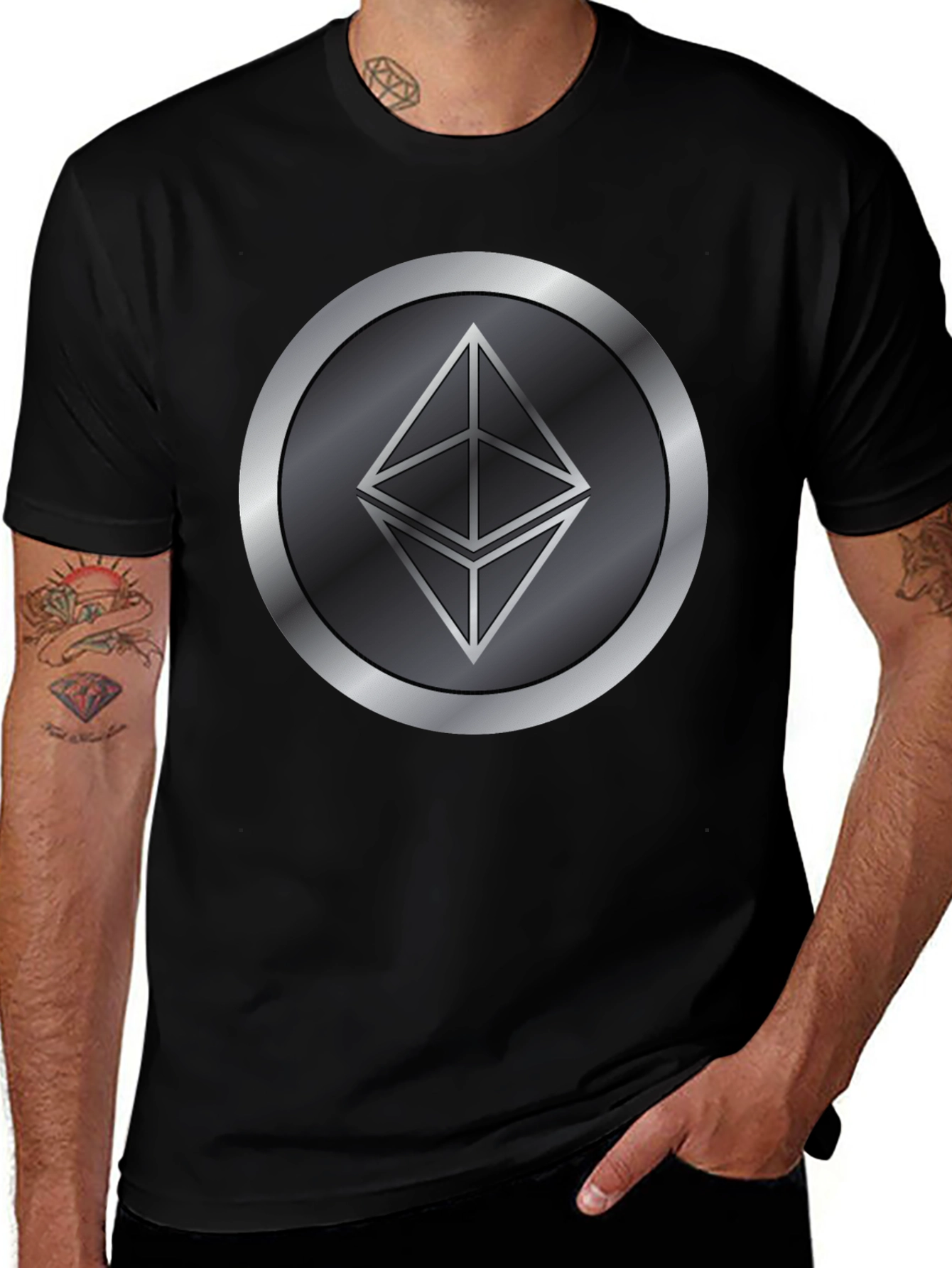 Ethereum Logo T-Shirt - Crypto Coin Tee