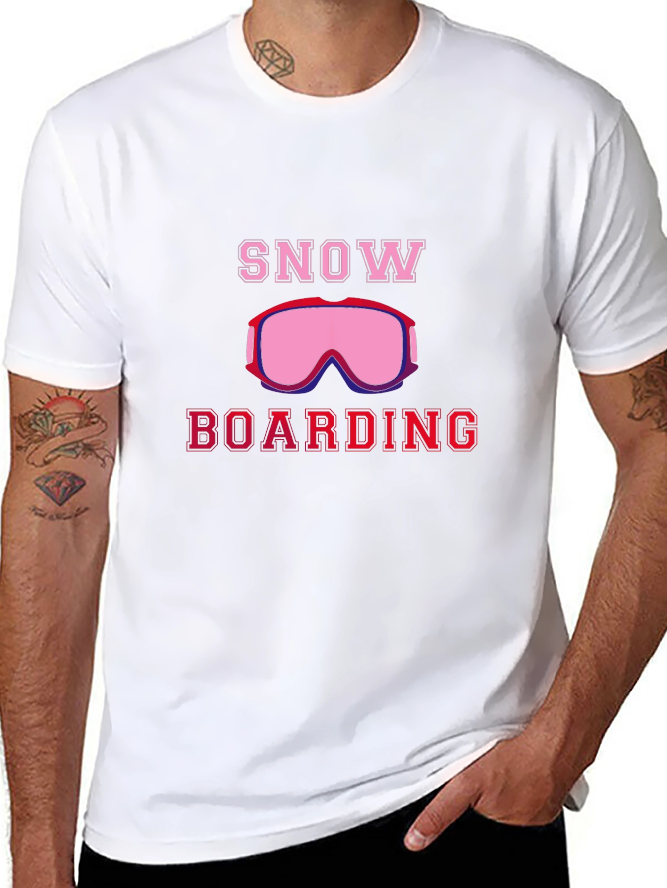 Snowboarding Graphic Tee