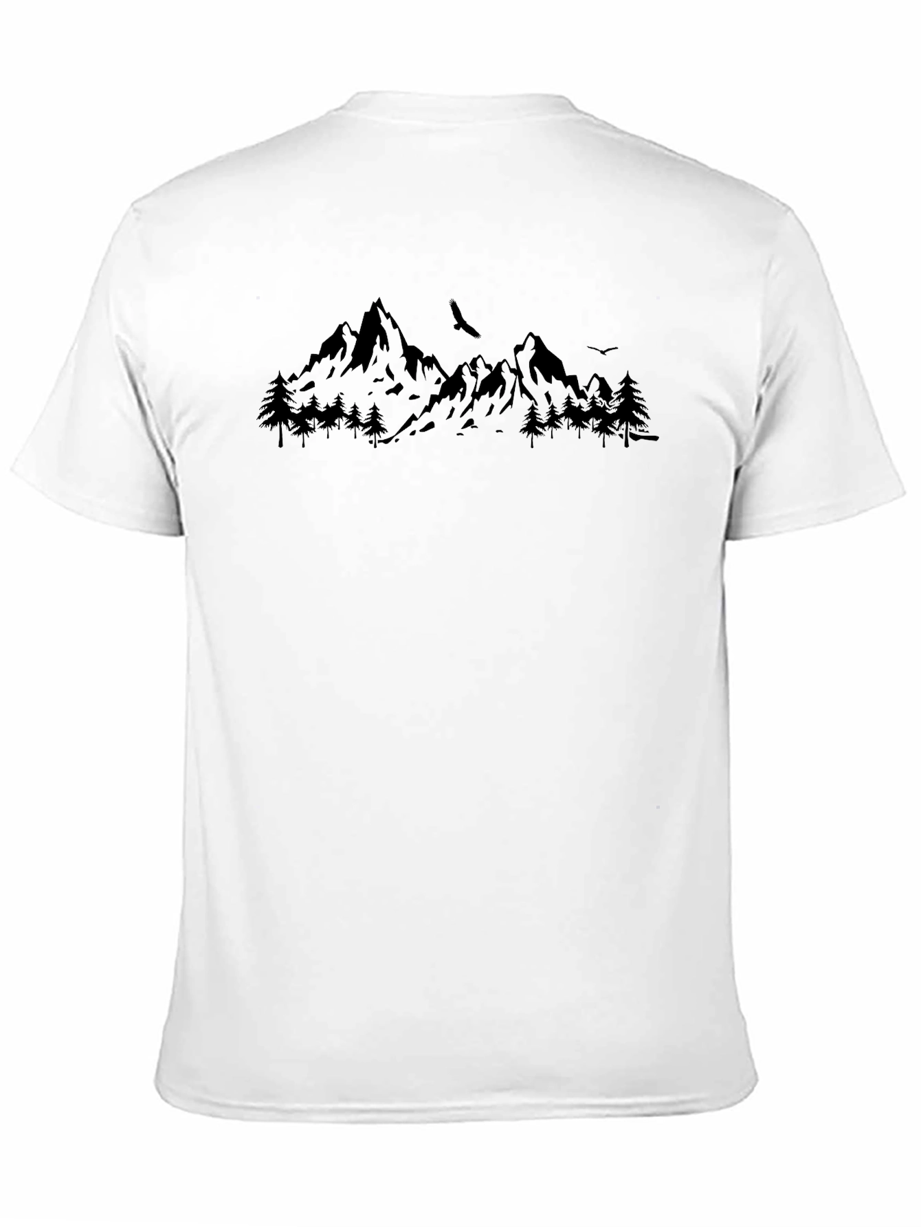 Mountain Graphic Black T-Shirt