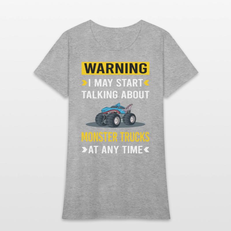 Warning Monster Truck Trucks