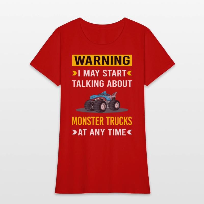 Warning Monster Truck Trucks
