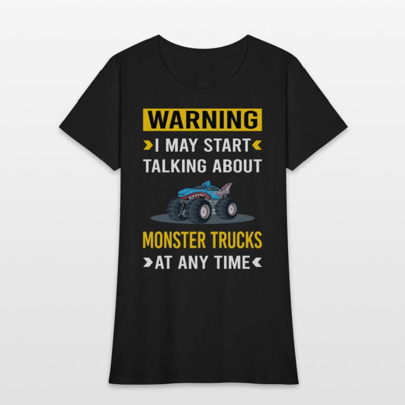 Warning Monster Truck Trucks