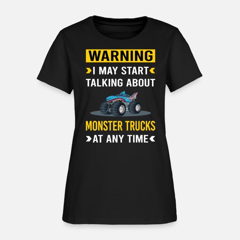 Warning Monster Truck Trucks