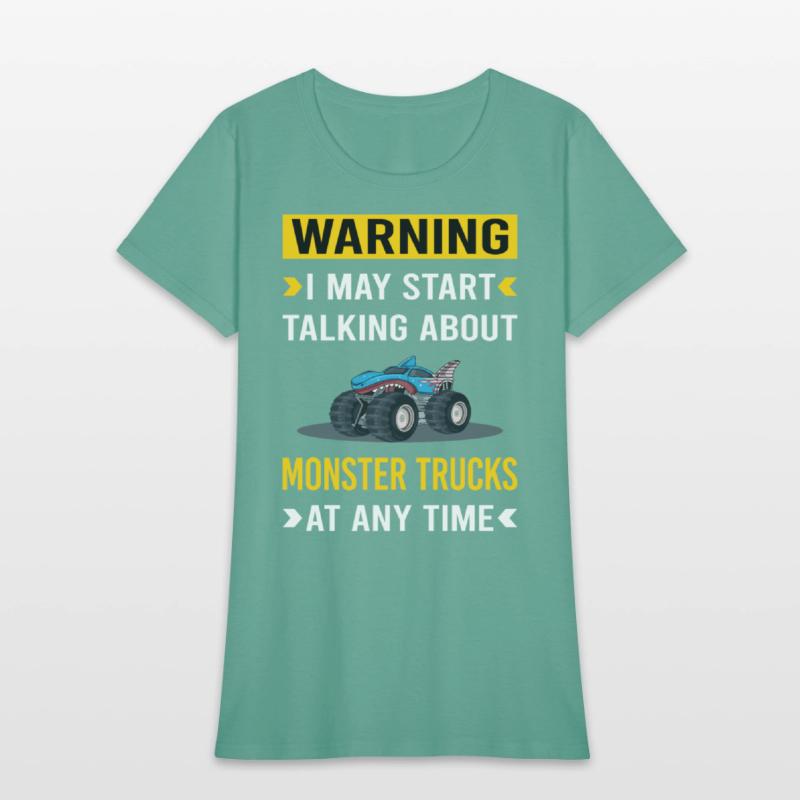 Warning Monster Truck Trucks