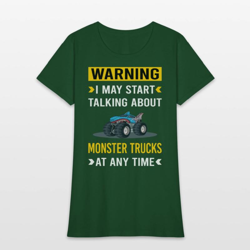 Warning Monster Truck Trucks