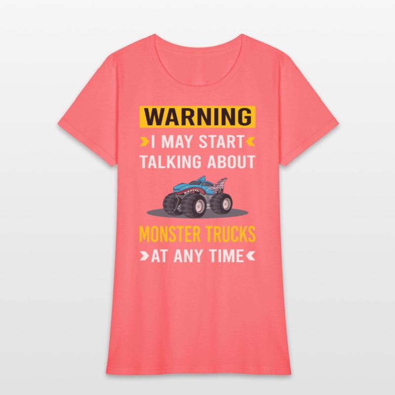 Warning Monster Truck Trucks