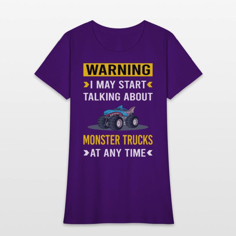 Warning Monster Truck Trucks