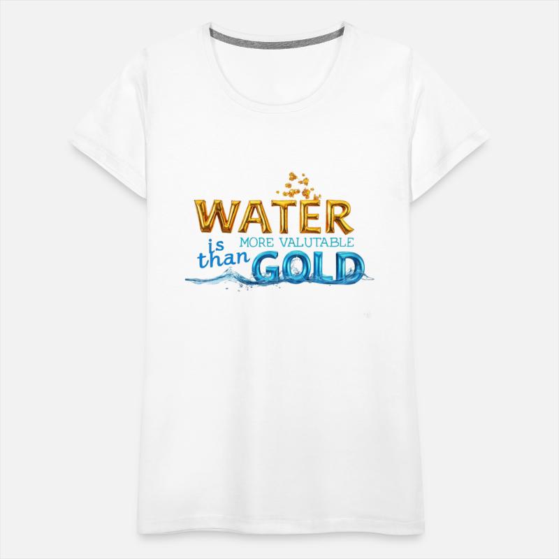 Water is stronger than gold