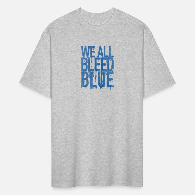 We All Bleed Blue Fan St Louis Play-Offs Hockey