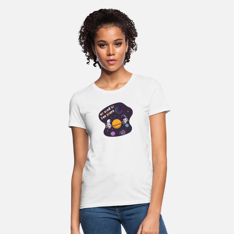 We Used To Live There Cool astronauts on Planets