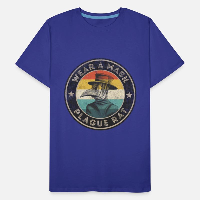 Wear A Mask Plague Doctor Vintage Retro