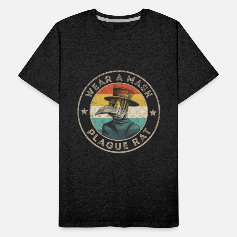 Wear A Mask Plague Doctor Vintage Retro