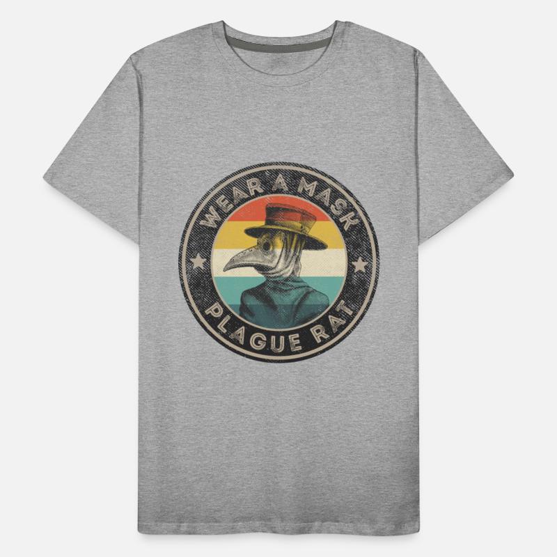 Wear A Mask Plague Doctor Vintage Retro