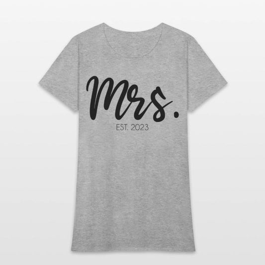 Wedding Mrs Est 2023 Bridal Bride