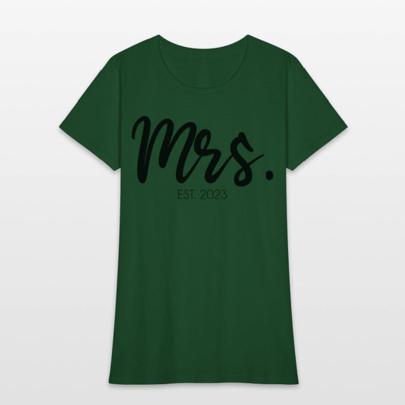 Wedding Mrs Est 2023 Bridal Bride