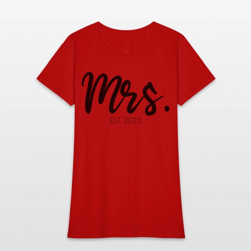 Wedding Mrs Est 2023 Bridal Bride