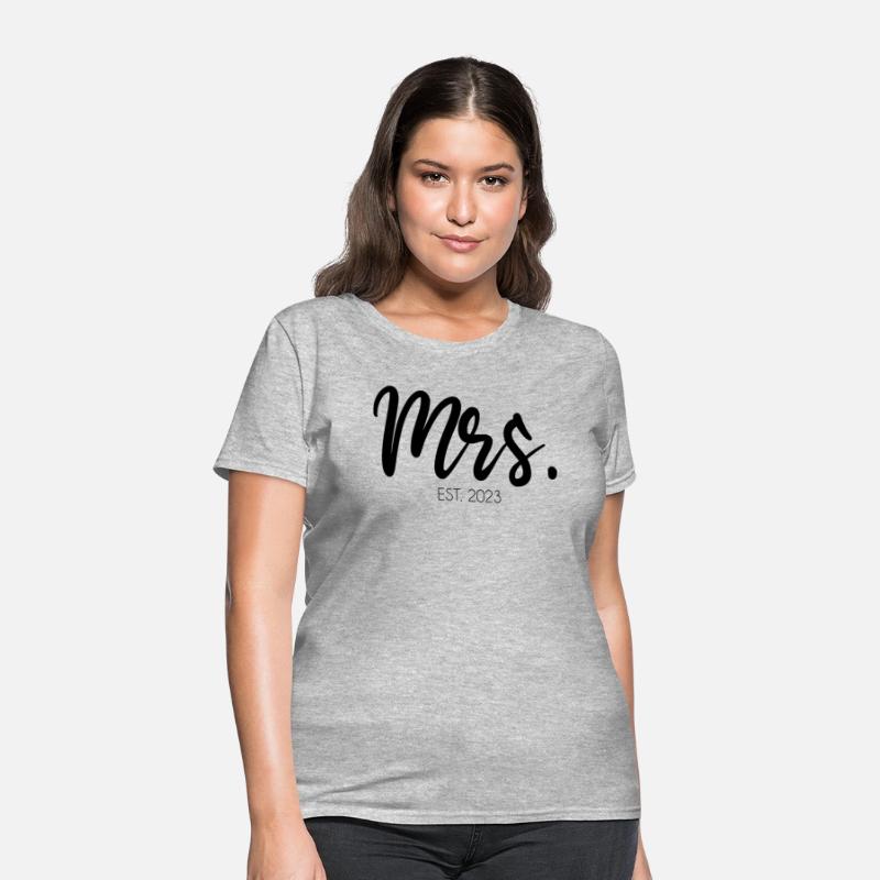 Wedding Mrs Est 2023 Bridal Bride