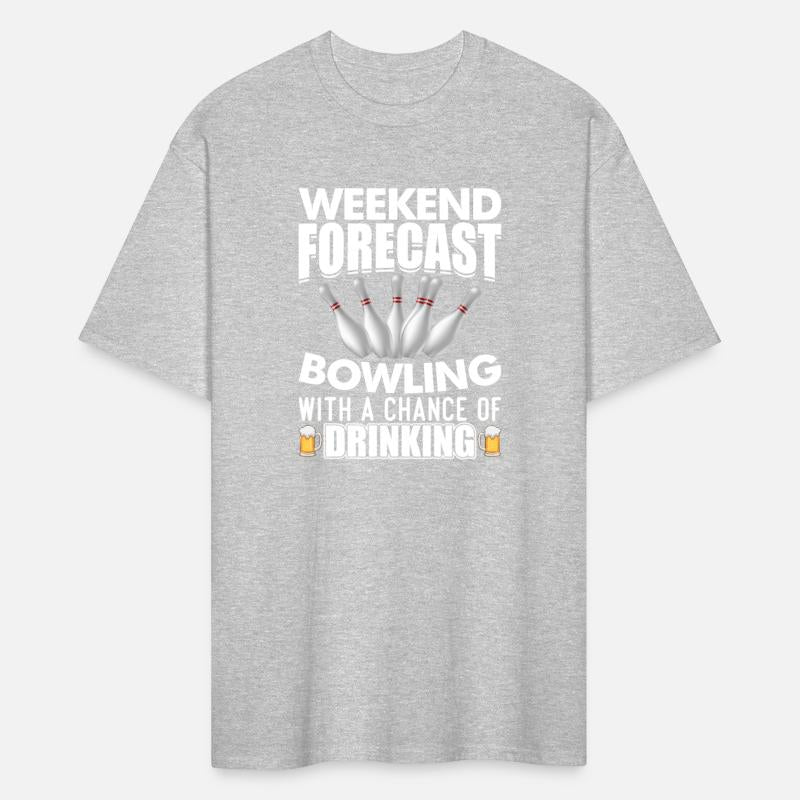 Weekend forecast bowling with a chance of Drinking