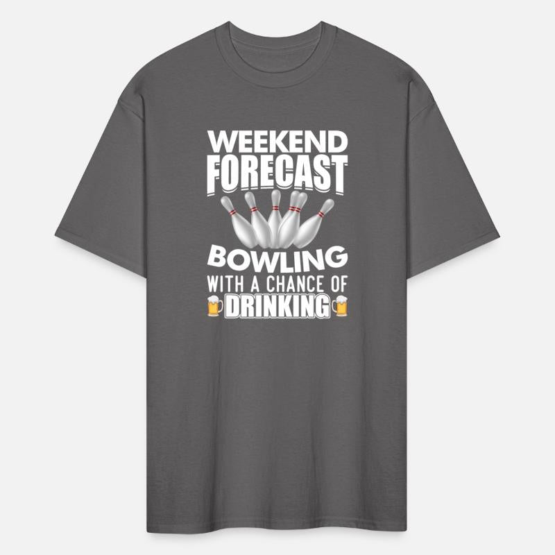 Weekend forecast bowling with a chance of Drinking