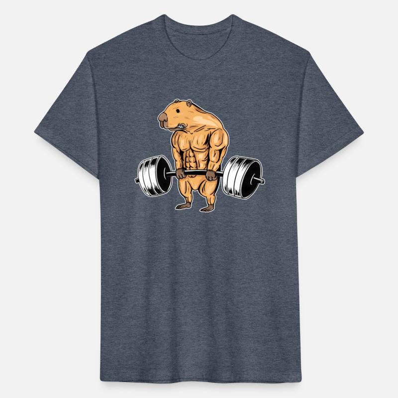 Weightlifting Capybara Bodybuilding Fitness Gym