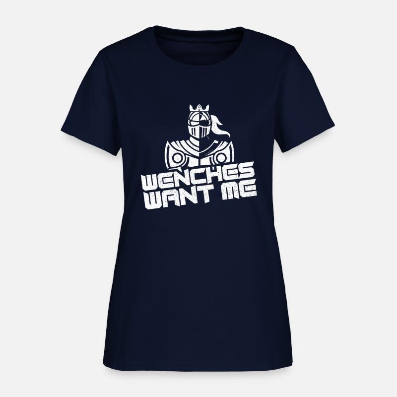 Wenches Want Me Funny Renaissance Medieval Gift