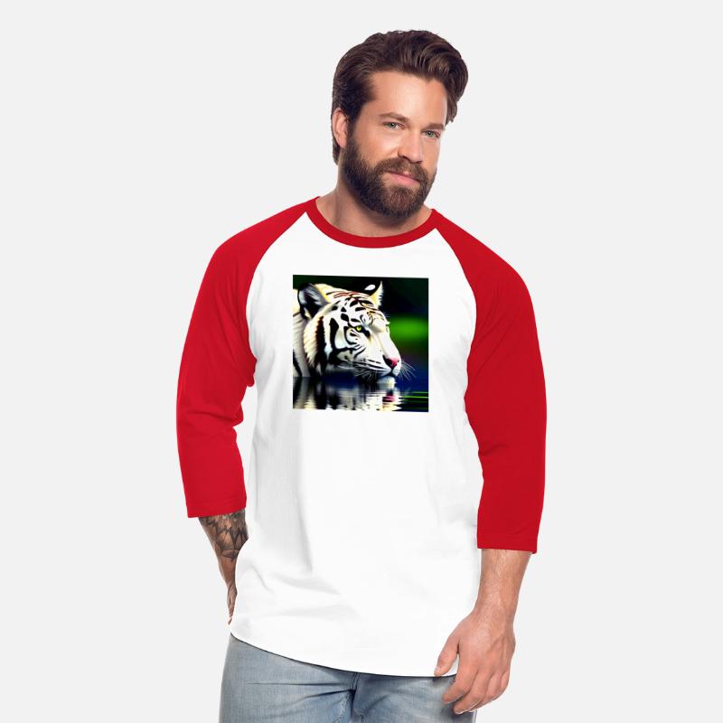 White Tiger Reflection