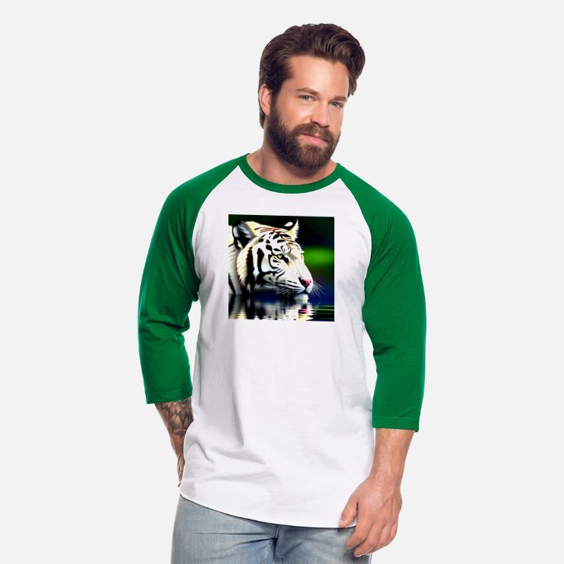 White Tiger Reflection