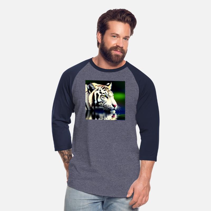 White Tiger Reflection