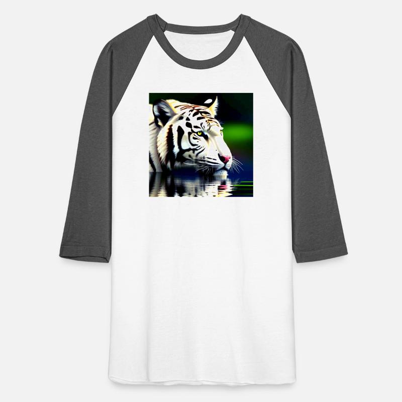 White Tiger Reflection