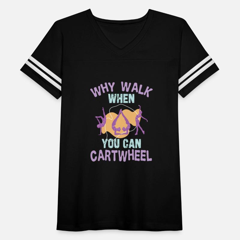 Why Walk When You Can Cartwheel-Tumbling Funny Gir