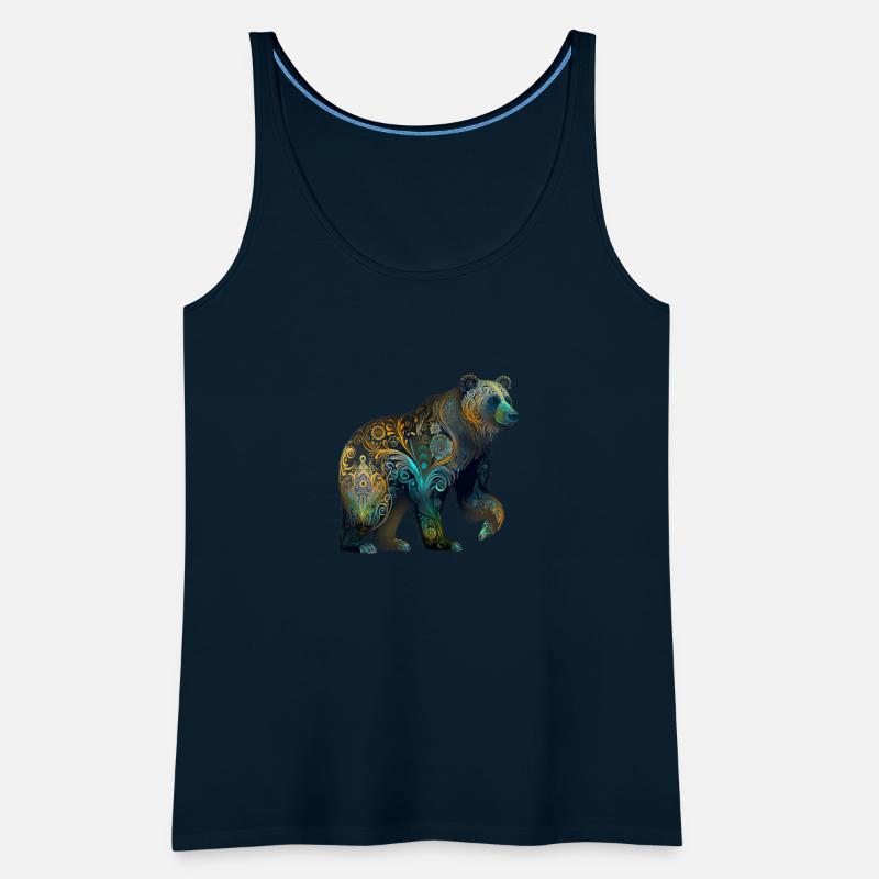 Wild Bear Watercolor Colorful Nature Outdoor 1