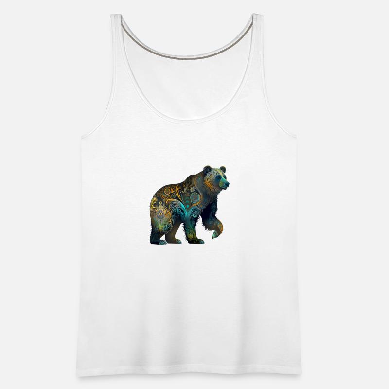 Wild Bear Watercolor Colorful Nature Outdoor 1