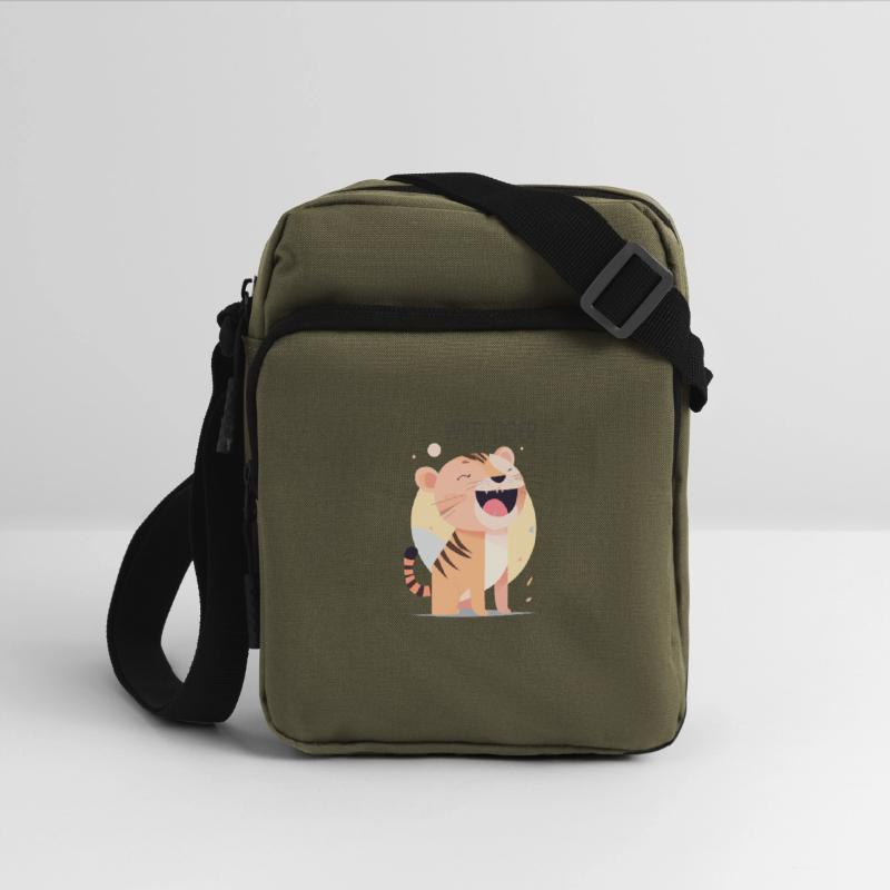 Wild Tiger roar Bauhaus Style