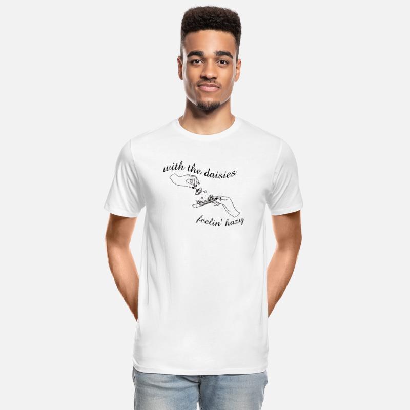 with the daisies fellin' hazy