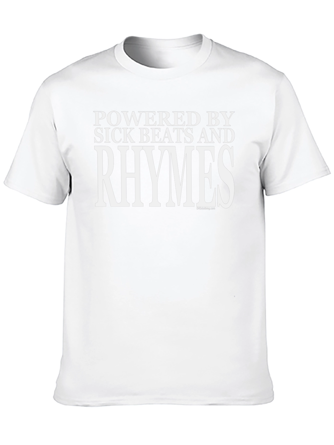 Powered By Sick Beats and Rhymes T-Shirt