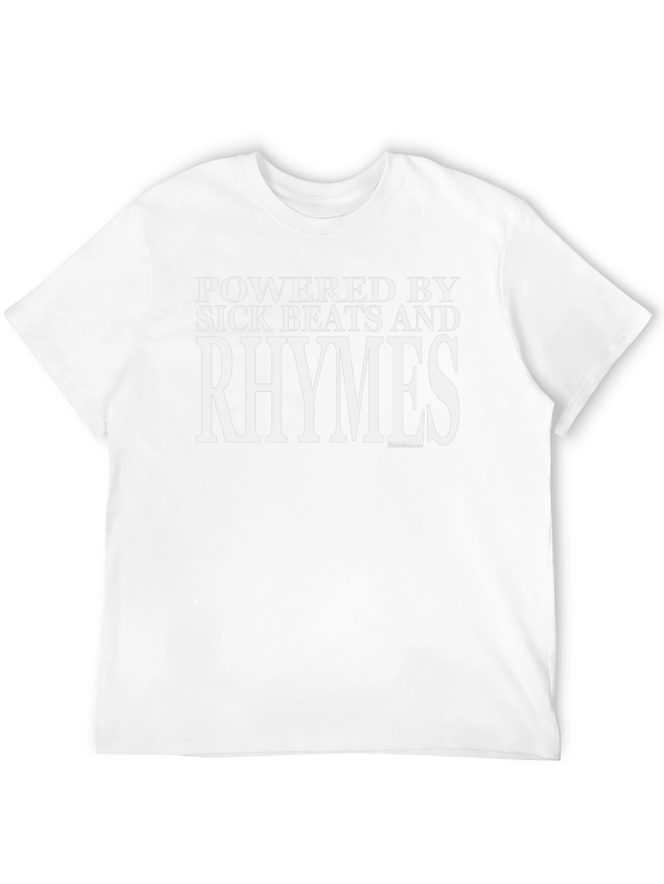 Powered By Sick Beats and Rhymes T-Shirt