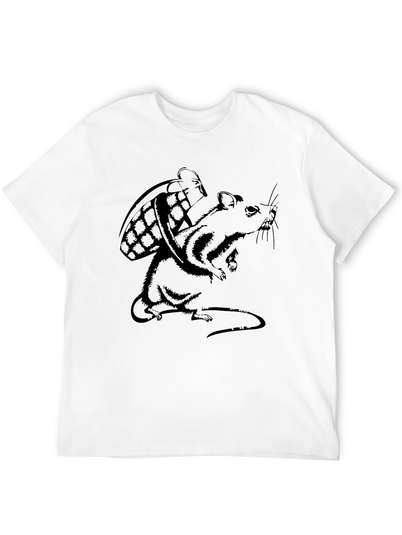 Rat With Grenade - Unisex Graphic Tee
