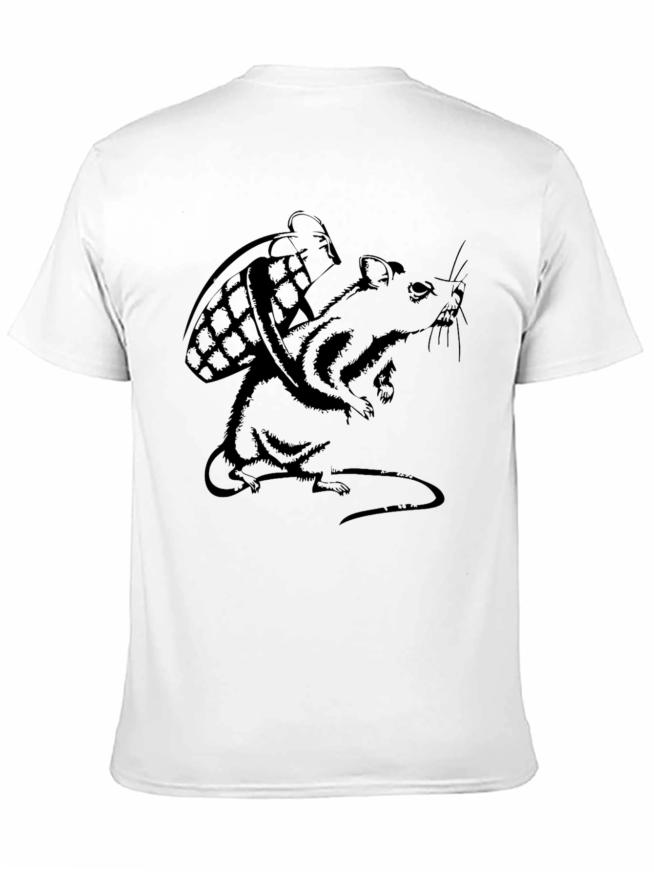 Rat With Grenade - Unisex Graphic Tee