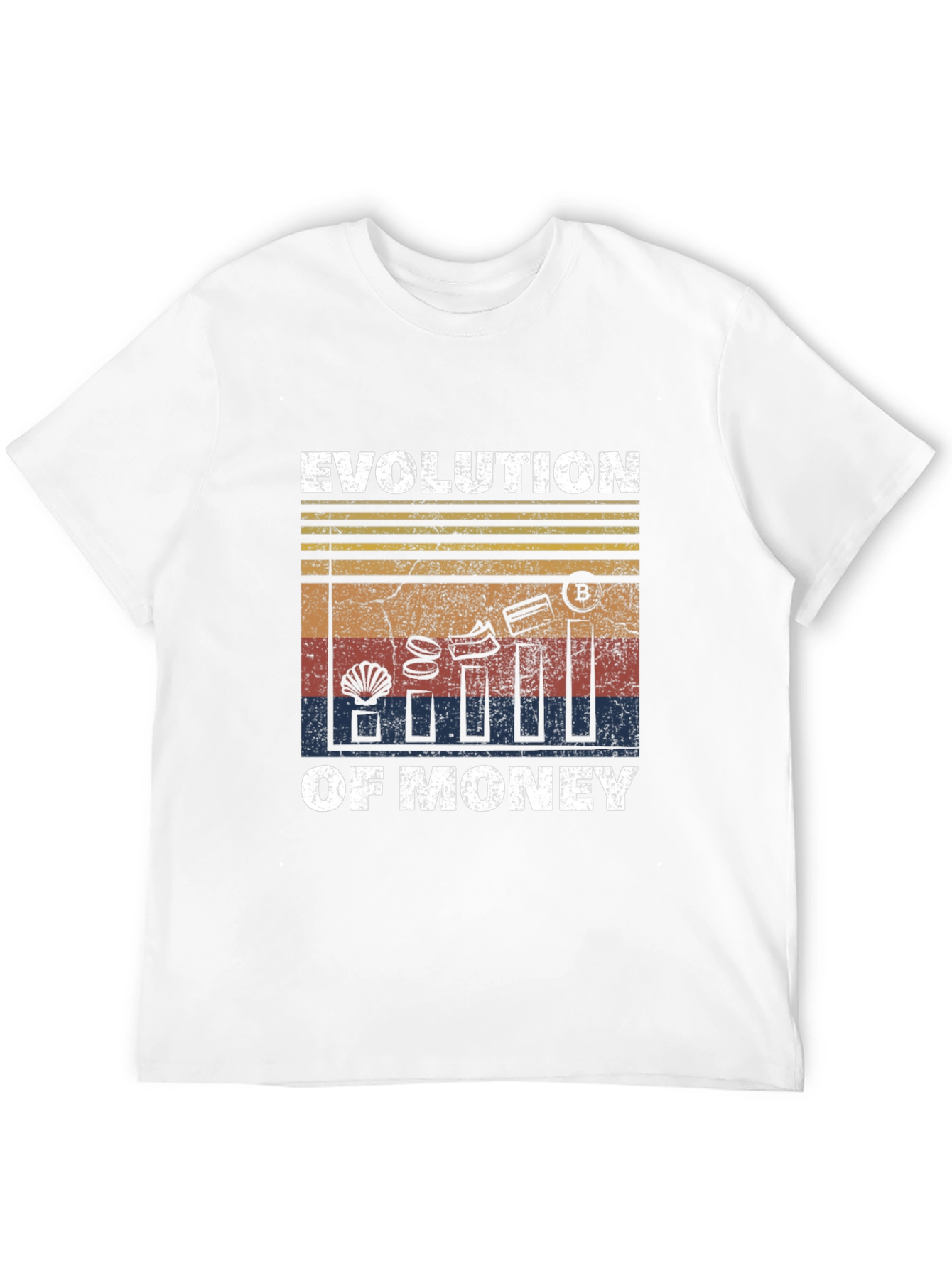 Evolution of Money Graphic Tee - Black