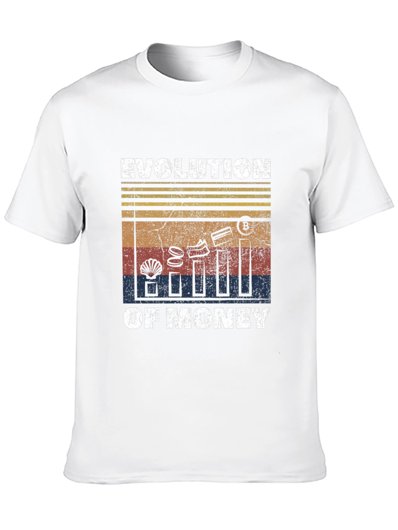 Evolution of Money Graphic Tee - Black