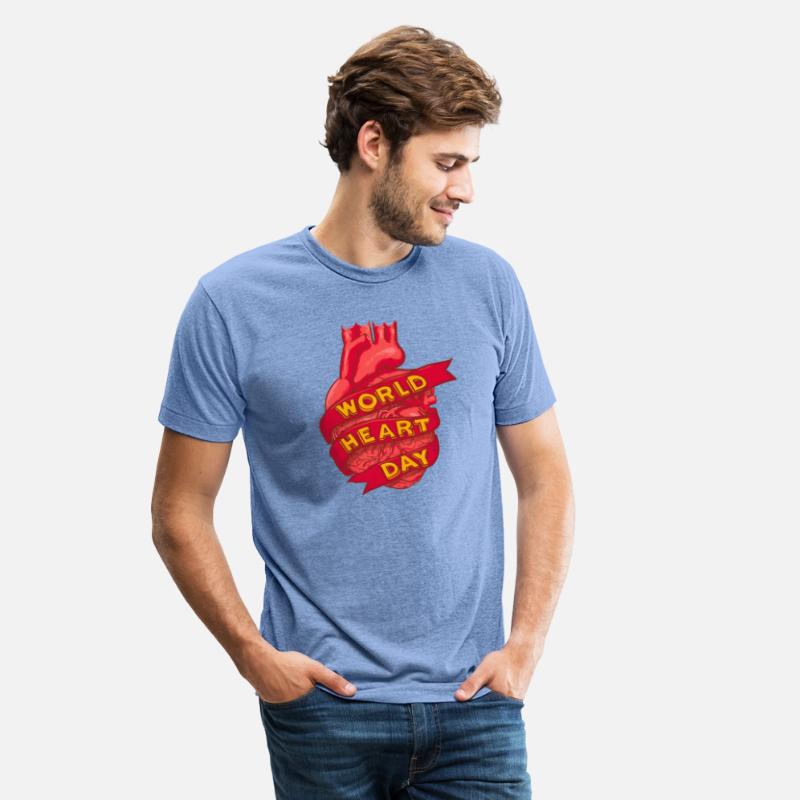 world heart day celebration tee