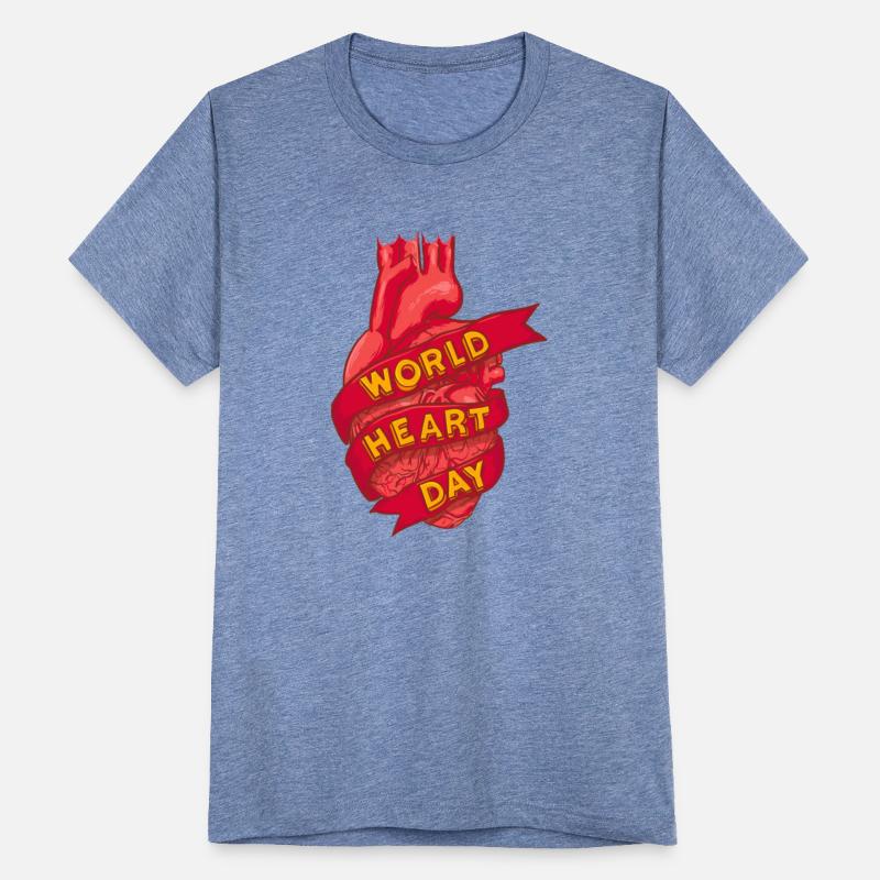 world heart day celebration tee